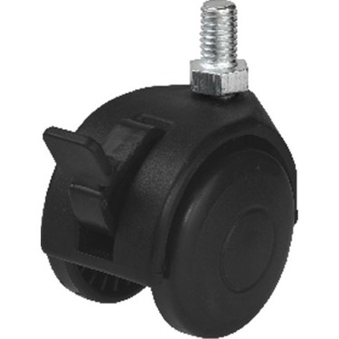 PLASTİK BÜYÜK VİDALI FRENLİ TEKER 30 KG