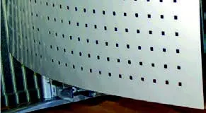 AYTUĞ OVAL DELİKLİ ÖN PERDE GRİ 1MT