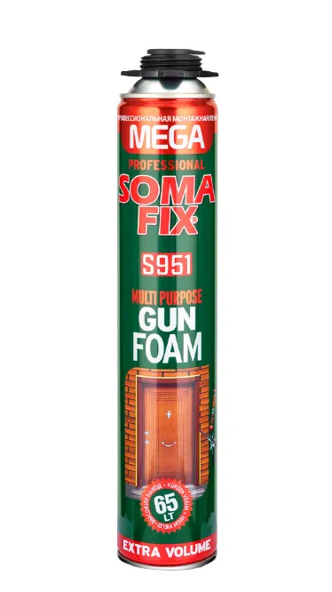 SOMAFİX TABANCALI PU KÖPÜK - MEGA 850ML 1000GR