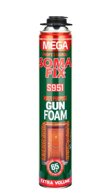 SOMAFİX TABANCALI PU KÖPÜK - MEGA 850ML 1000GR