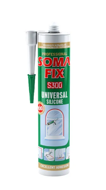 SOMAFİX GENEL AMAÇLI SİLİKON BEYAZ 310ML 340GR