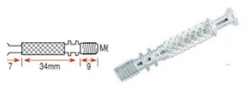 AYTUĞ MİNİFİX MİLİ M6X24 MM ÇİNKO