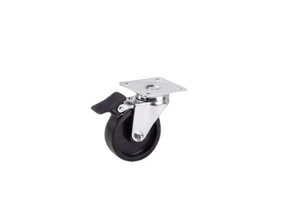 MMB TEKERLEK SERİSİ 75X25 MMB TABLALI FRENLİ TEKER 50 KG