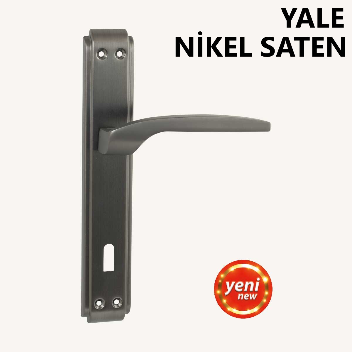ALÜ. ARAS SOFUOĞLU AYNALI NİKEL SATEN YALE
