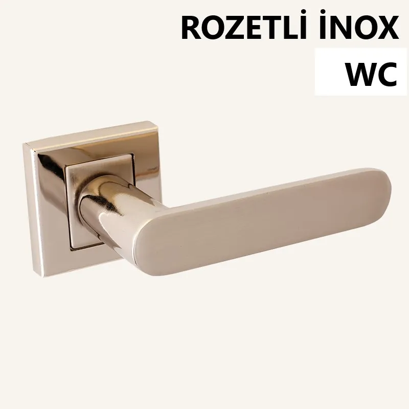 ALÜ. BARBAROS KARE ROZETLİ İNOX WC