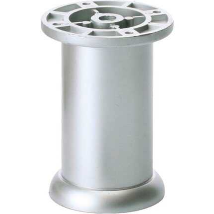 50 LİK PLASTİK KALE AYAK 10 CM MAT KROM