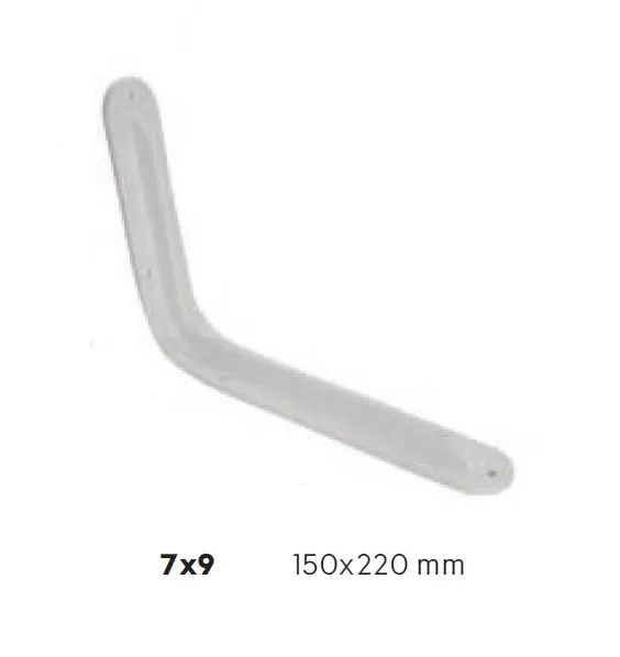 ER-SA RAF ALTI 7X9 BEYAZ 150X220MM 