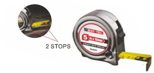 BAY-TEC ŞERİT METRE KROM 5 X 19 MM