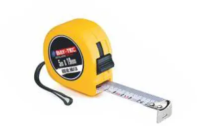 BAY-TEC ŞERİT METRE SARI 5 X 25 MM
