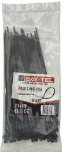 BAY-TEC CIRT KELEPÇE SİYAH 8X450