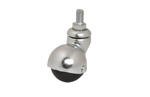 KÜRE 40 LİK VİDALI KROM BİLYALI TEKERLEK 35 KG