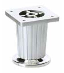 PLS. ÇİZGİLİ KONİK AYAK KROM BİNGO 10 CM M.KROM