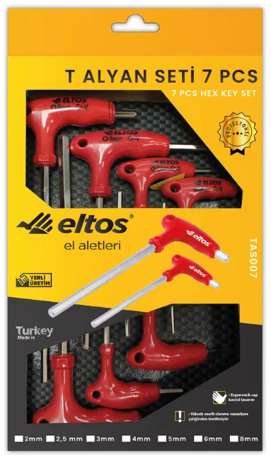 ELTOS T ALYAN SETİ 7 PCS.