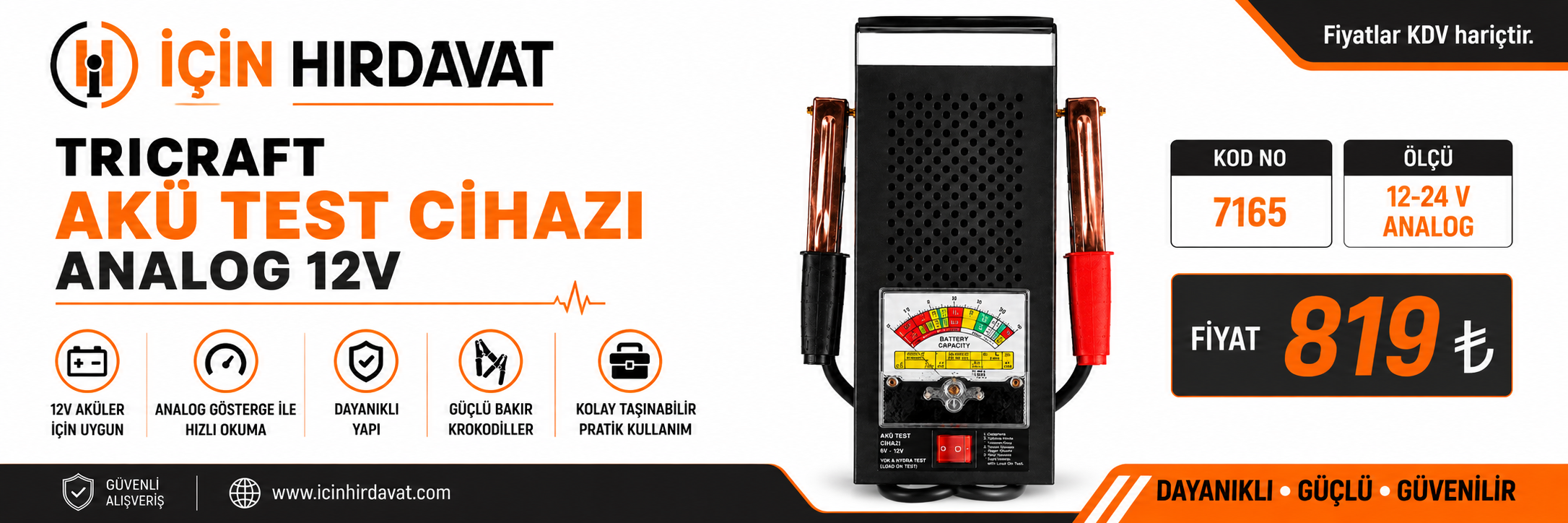 AKÜ TEST CİHAZI
