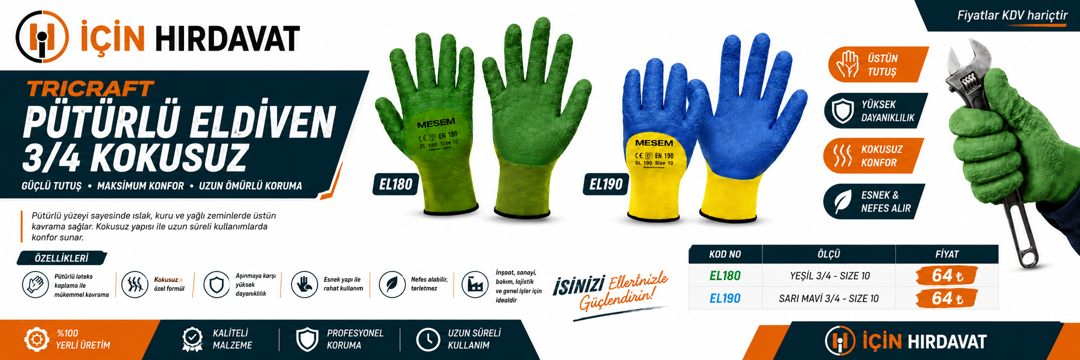 TRİCRAFT ELDİVEN