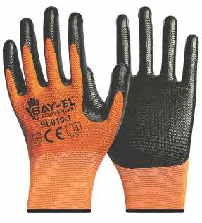 BAY-EL ZEBRA ELDİVEN TURUNCU SİYAH 1/2 NO:9 (EL010-1 7)