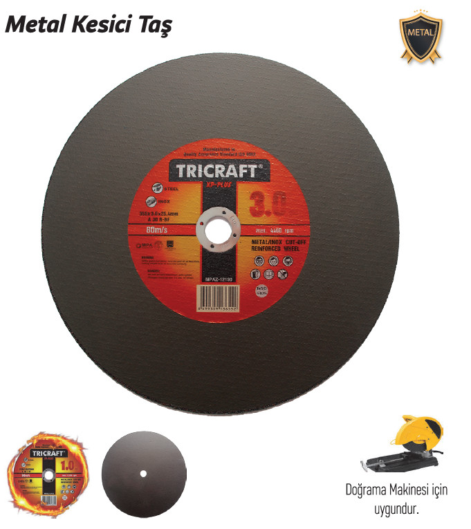 TRİCRAFT METAL KESİCİ TAŞ 305X3.0X4MM