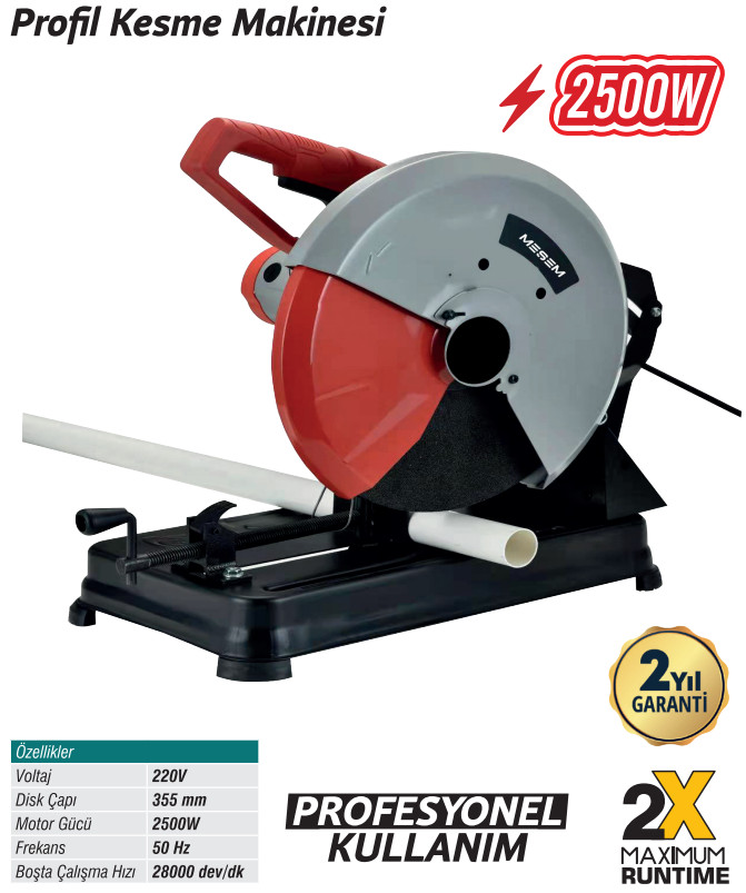 TRİCRAFT PROFİL KESME MAKİNASI 355 MM