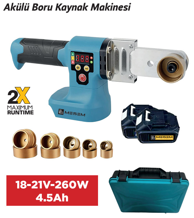 TRİCRAFT AKÜLÜ BORU KAYNAK MAKİNASI 260W