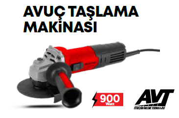 SOLESTAR AVUÇ TAŞLAMA MAKİNESİ 900 W 115 MM