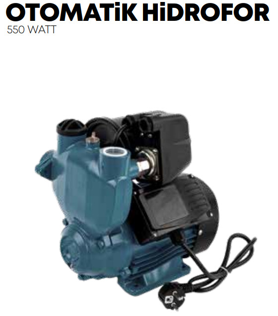 SOLESTAR OTOMATİK HİDROFOR 0,55 KW - 0,75 HP 550 W