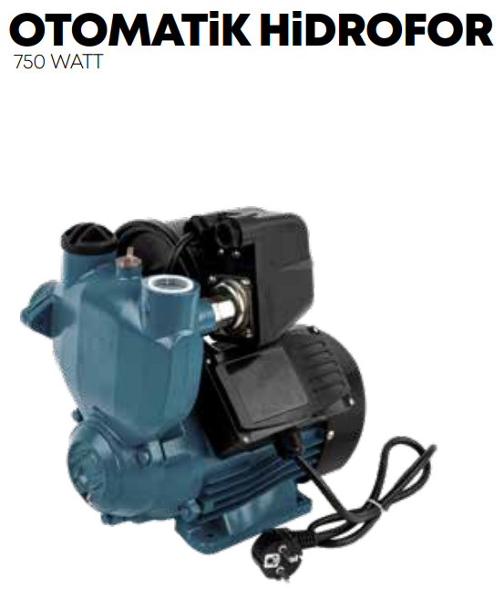 SOLESTAR OTOMATİK HİDROFOR 0,75KW-1 HP 750 W