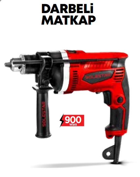 SOLESTAR DARBELİ MATKAP 900 W