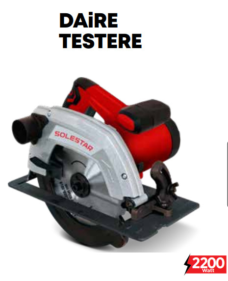 SOLESTAR DAİRE TESTERE 2200 W