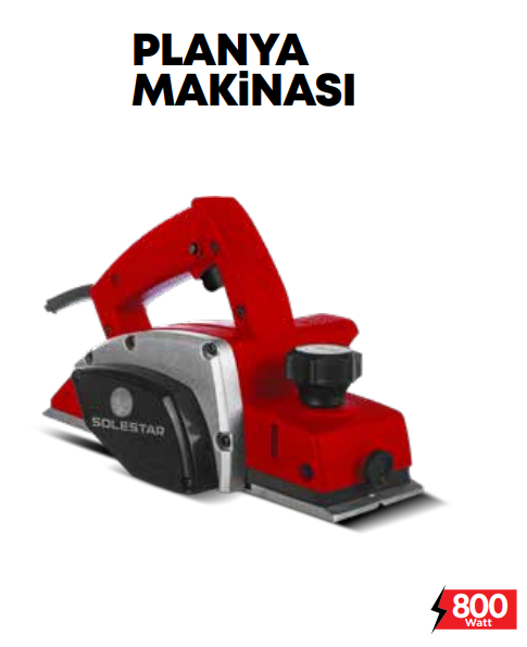SOLESTAR PLANYA MAKİNASI 800 W