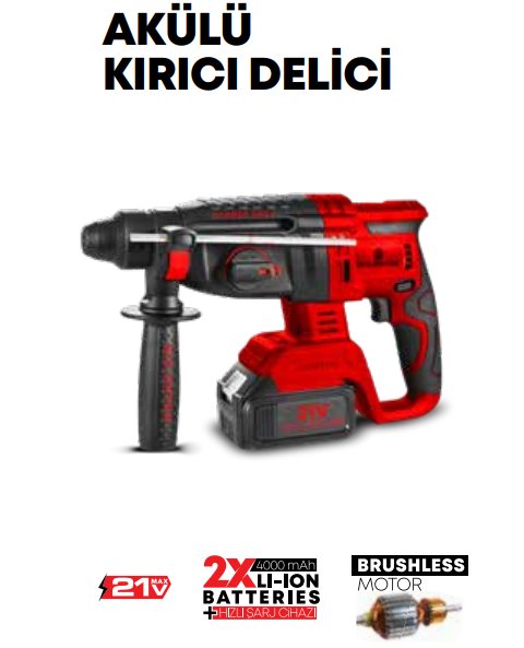 SOLESTAR AKÜLÜ KIRICI DELİCİ 21 V - 800 W