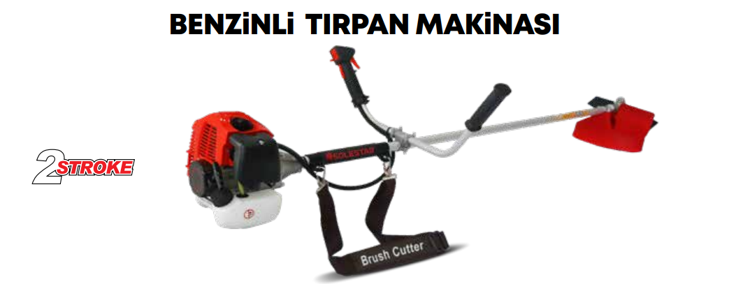 SOLESTAR BENZİNLİ TIRPAN MAKİNASI 52 CC