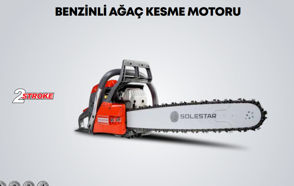 SOLESTAR BENZİNLİ AĞAÇ KESME MOTORU