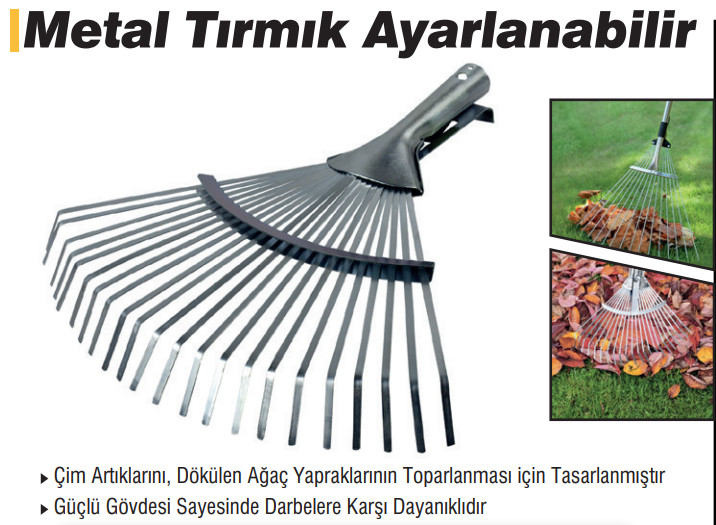 DMAX METAL AYARLANABİLİR TIRMIK