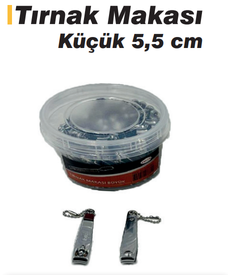 DMAX TIRNAK MAKASI KÜÇÜK 5,5 CM