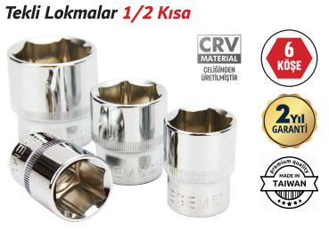 TRİCRAFT TEKLİ LOKMA 1/2 KISA 10 MM