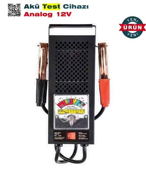 TRİCRAFT AKÜLÜ TEST CİHAZI ANALOG 12-24V