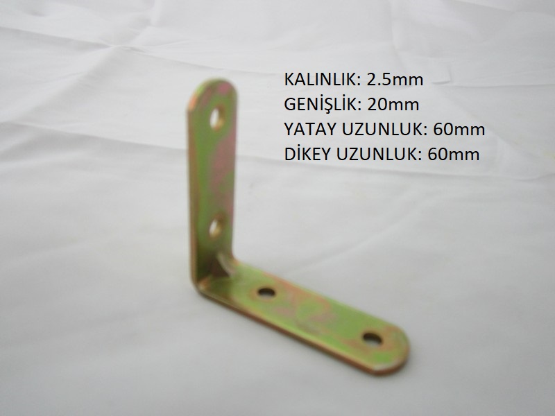 NO:14 L GÖNYE 2,5X20X60X60MM