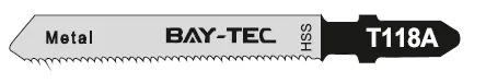BAY-TEC T118A METAL DEKUPAJ AĞZI 5 Lİ PAKET