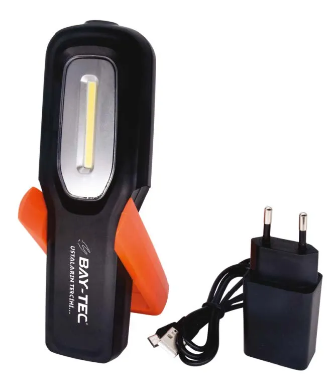 BAY-TEC BÜYÜK ŞARJLI LED EL LAMBASI