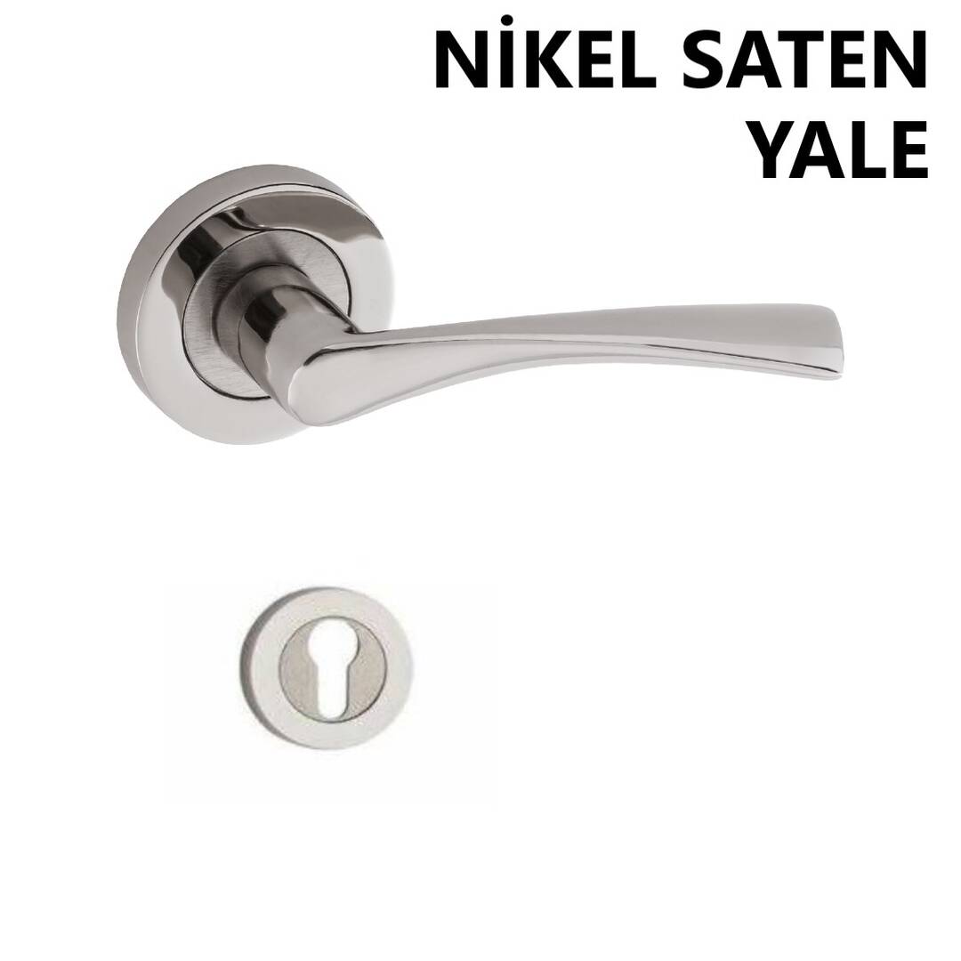 SOFUOĞLU ZAMAK LERZAN ROZETLİ NİKEL SATEN YALE