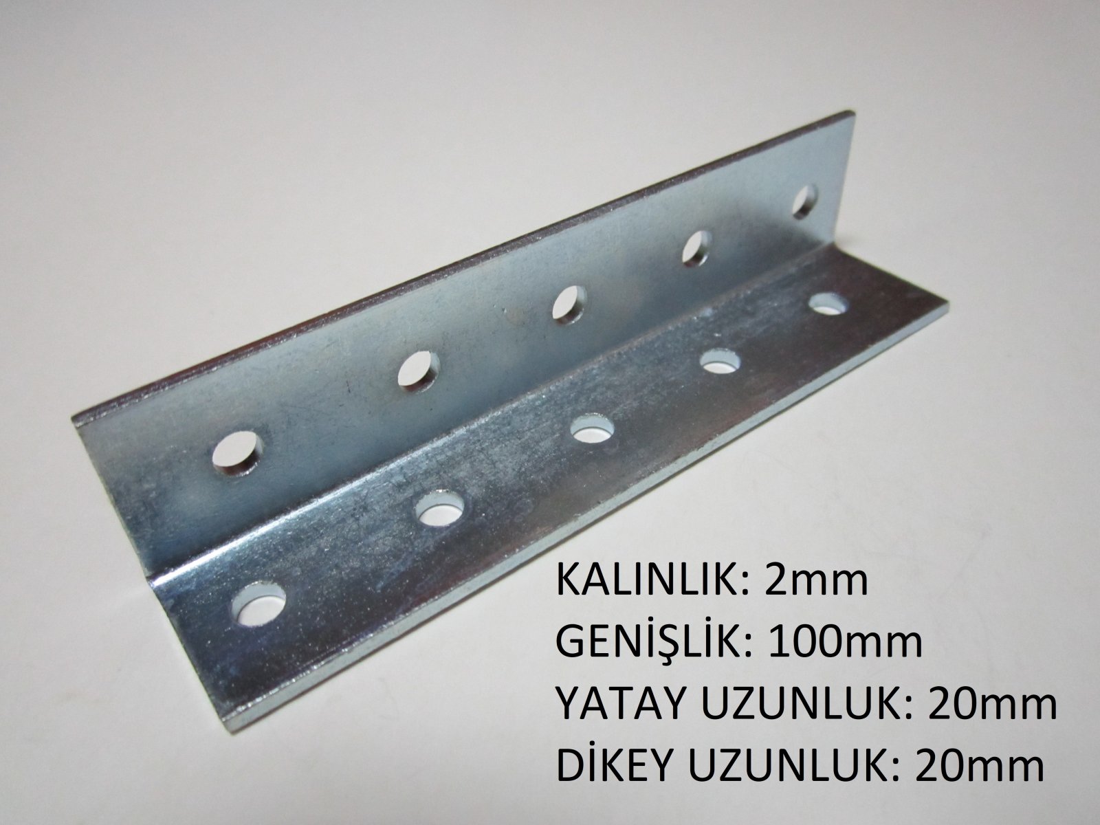 NO:36 L GÖNYE 20X20X100MM