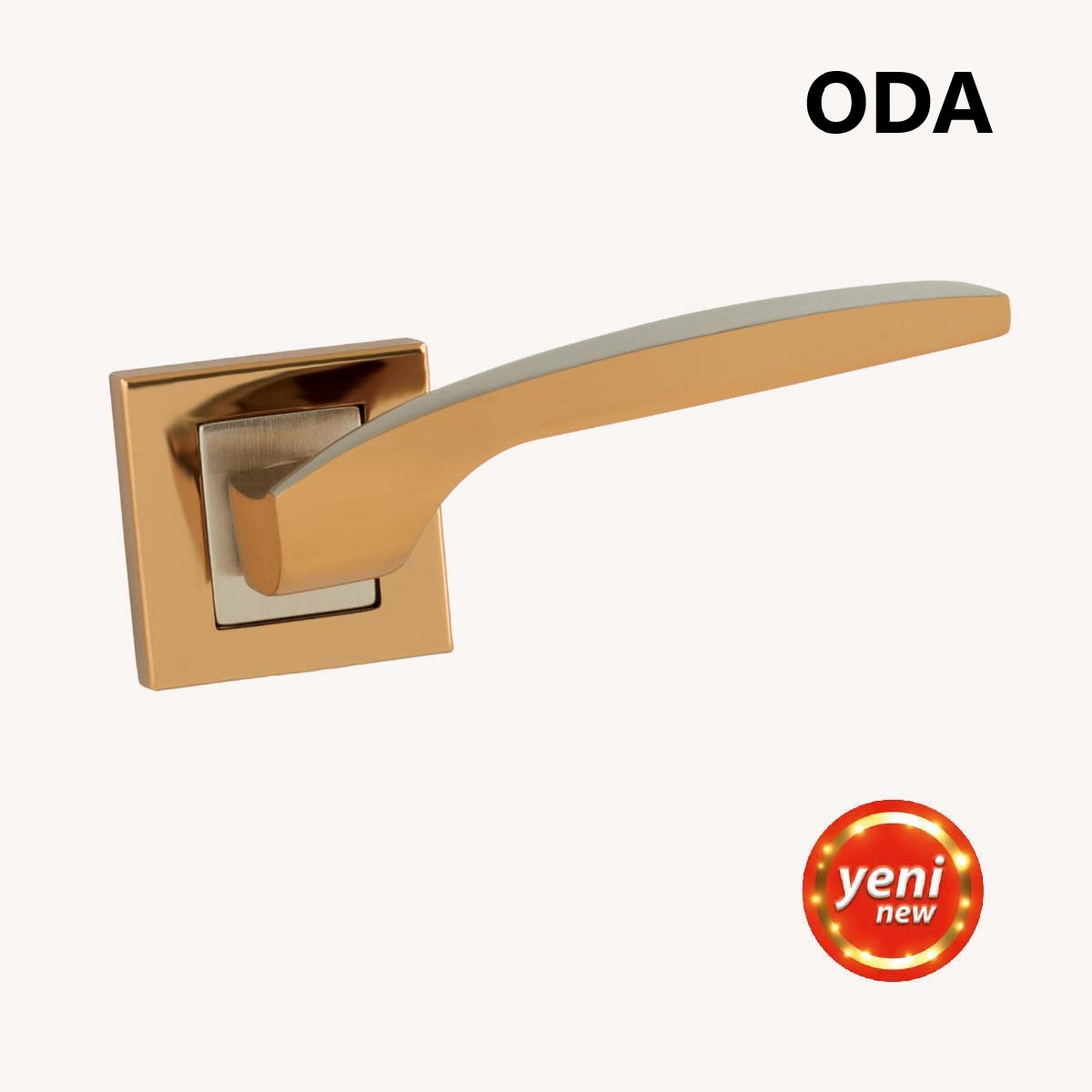ALÜ. ARAS KARE ROZETLİ İNOX ODA