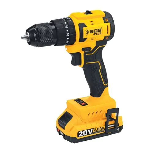 SGS PROFESYONEL DARBELİ MATKAP SETİ  20V 2,0AH