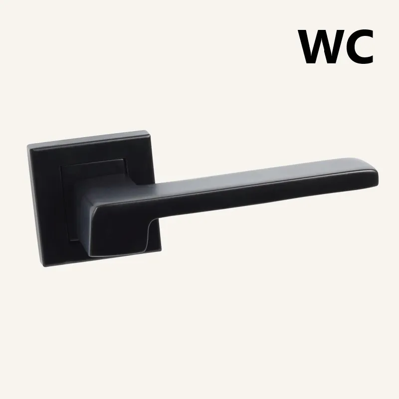 ALÜ. ANKA KARE ROZETLİ SİYAH WC
