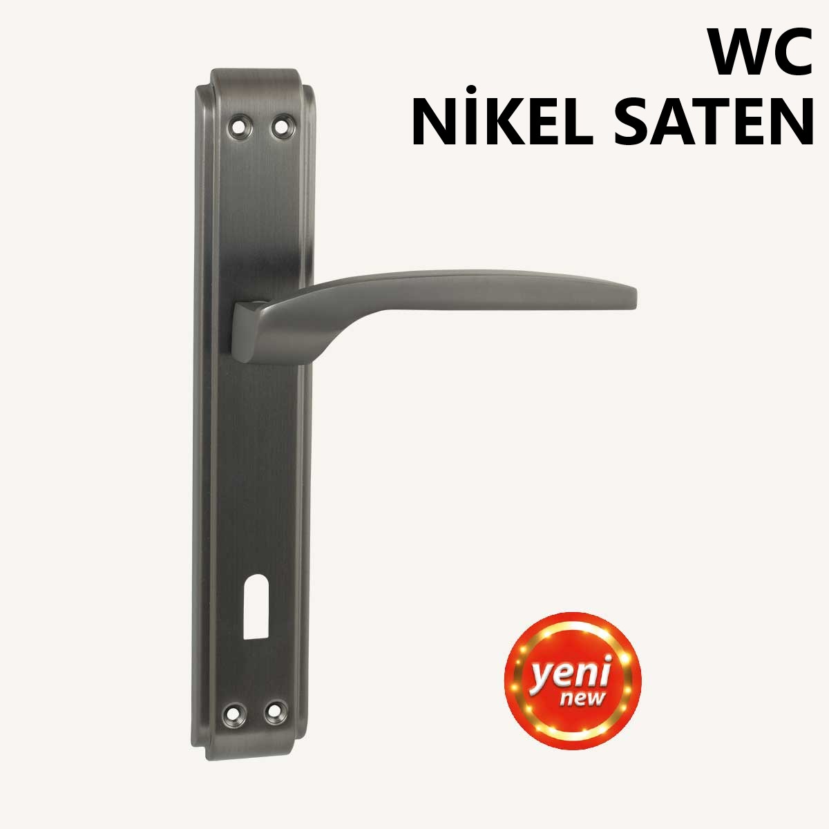 ALÜ. ARAS SOFUOĞLU AYNALI NİKEL SATEN WC