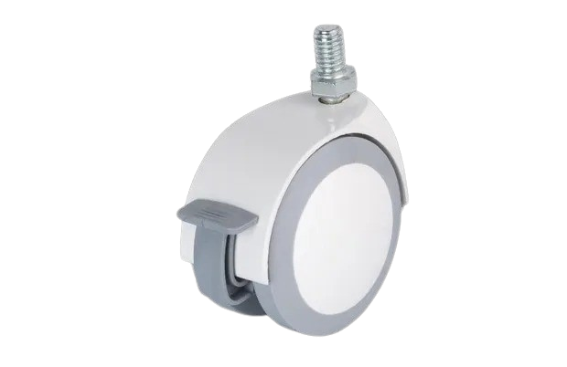 75 LİK TERMO KAPLI RENKLİ VİDALI FRENLİ TEKER 50 KG