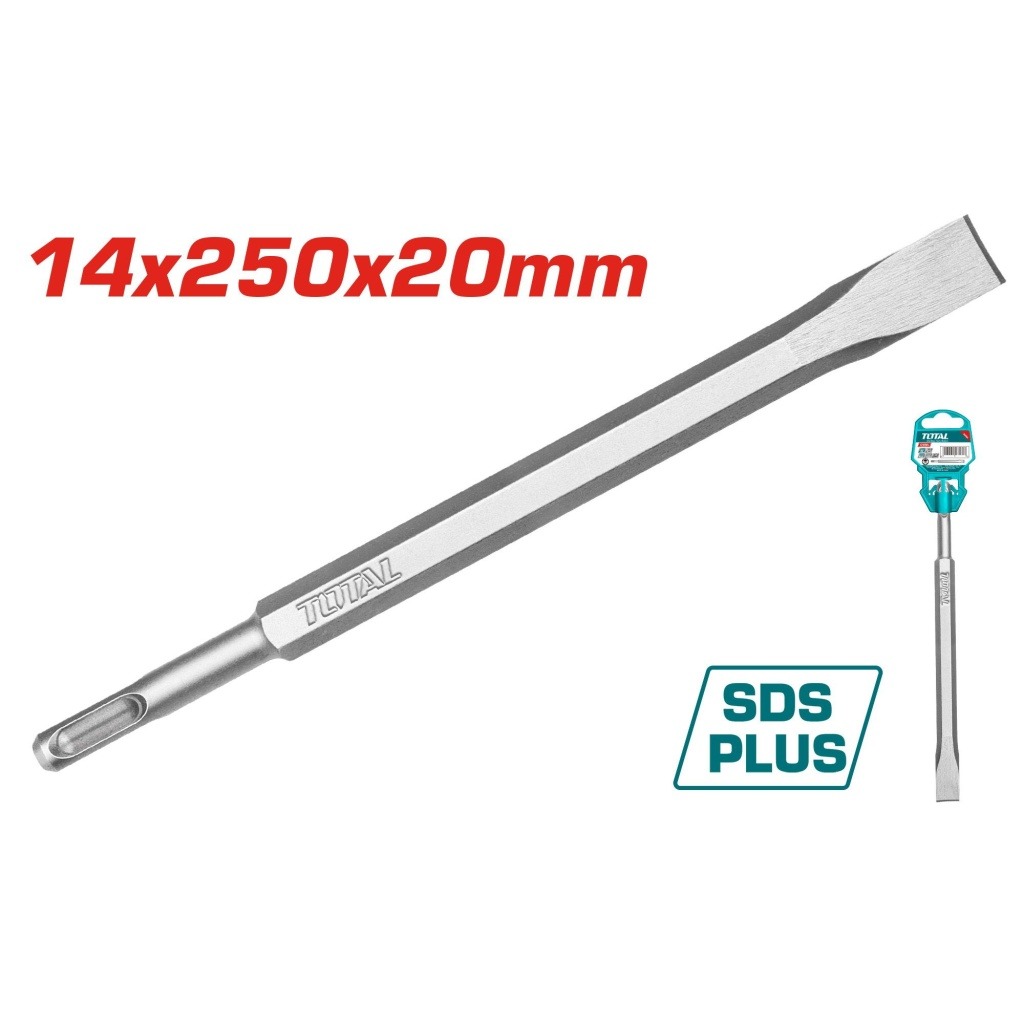 TOTAL SDS PLUS YASSI KESKİ 14X250 MM