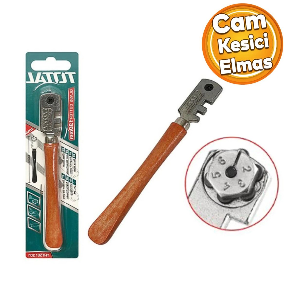 TOTAL CAM KESME ELMASI