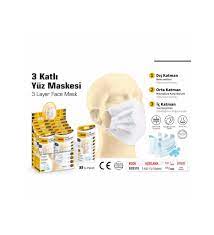 SGS 3 KATLI YÜZ MASKESİ 
