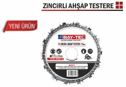 BAY-TEC ZİNCİRLİ AHŞAP TESTERE 180 MM (22-23)
